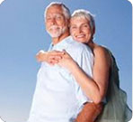 Elderly couple