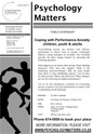Coping with Performance Anxiety: children, youth & adults